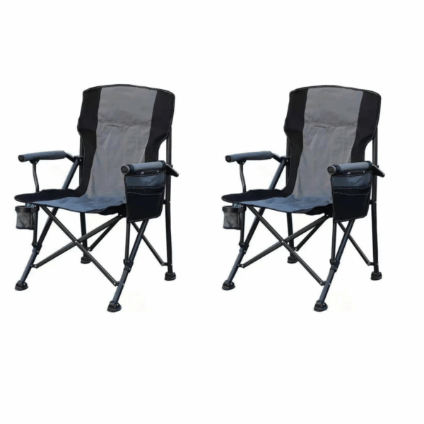 Outdoor portable folding fishing chair thick iron pipe x 2